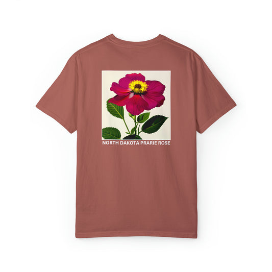 North Dakota Prairie Rose T-Shirt