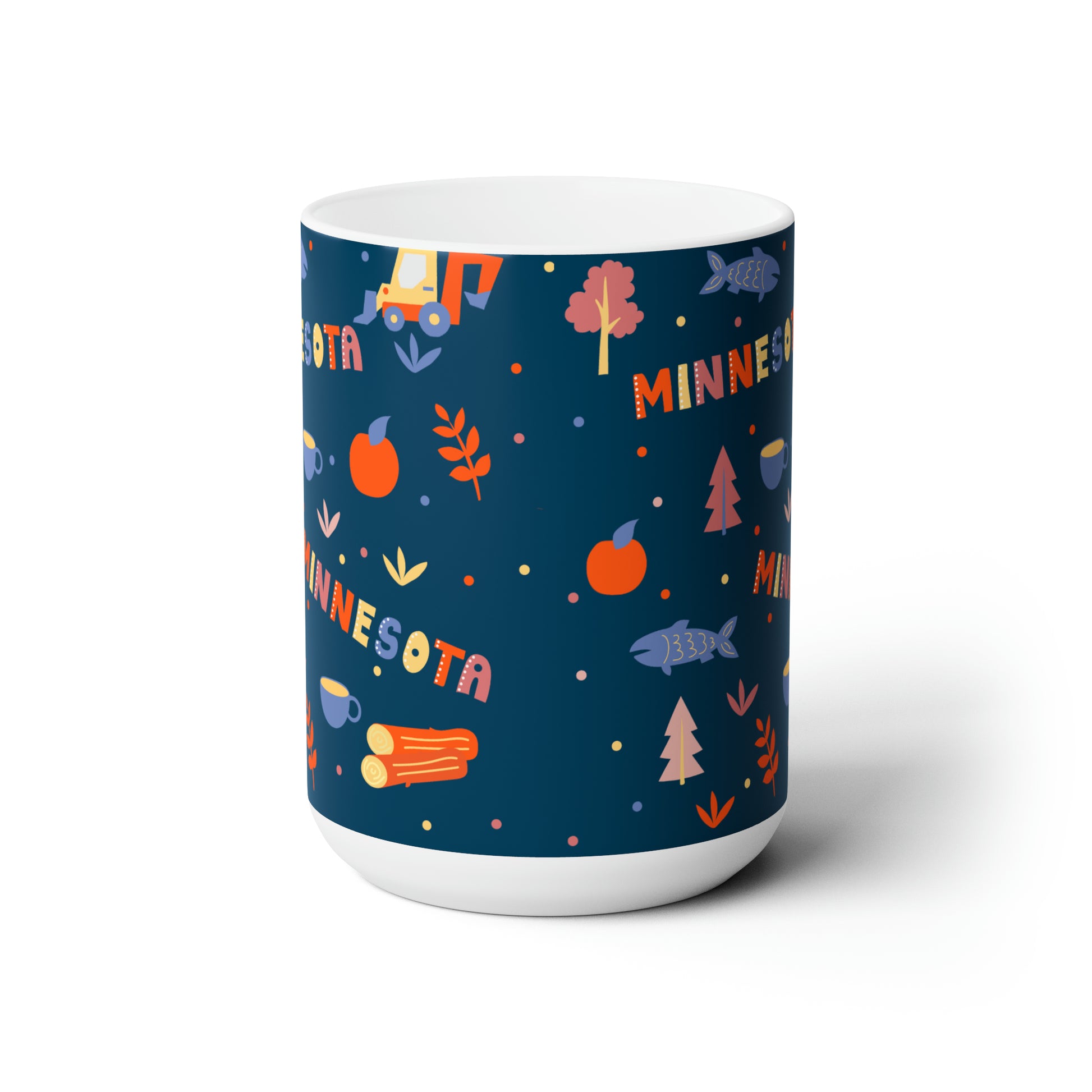 Minnesota Mug, Large Mug 15 oz, Front