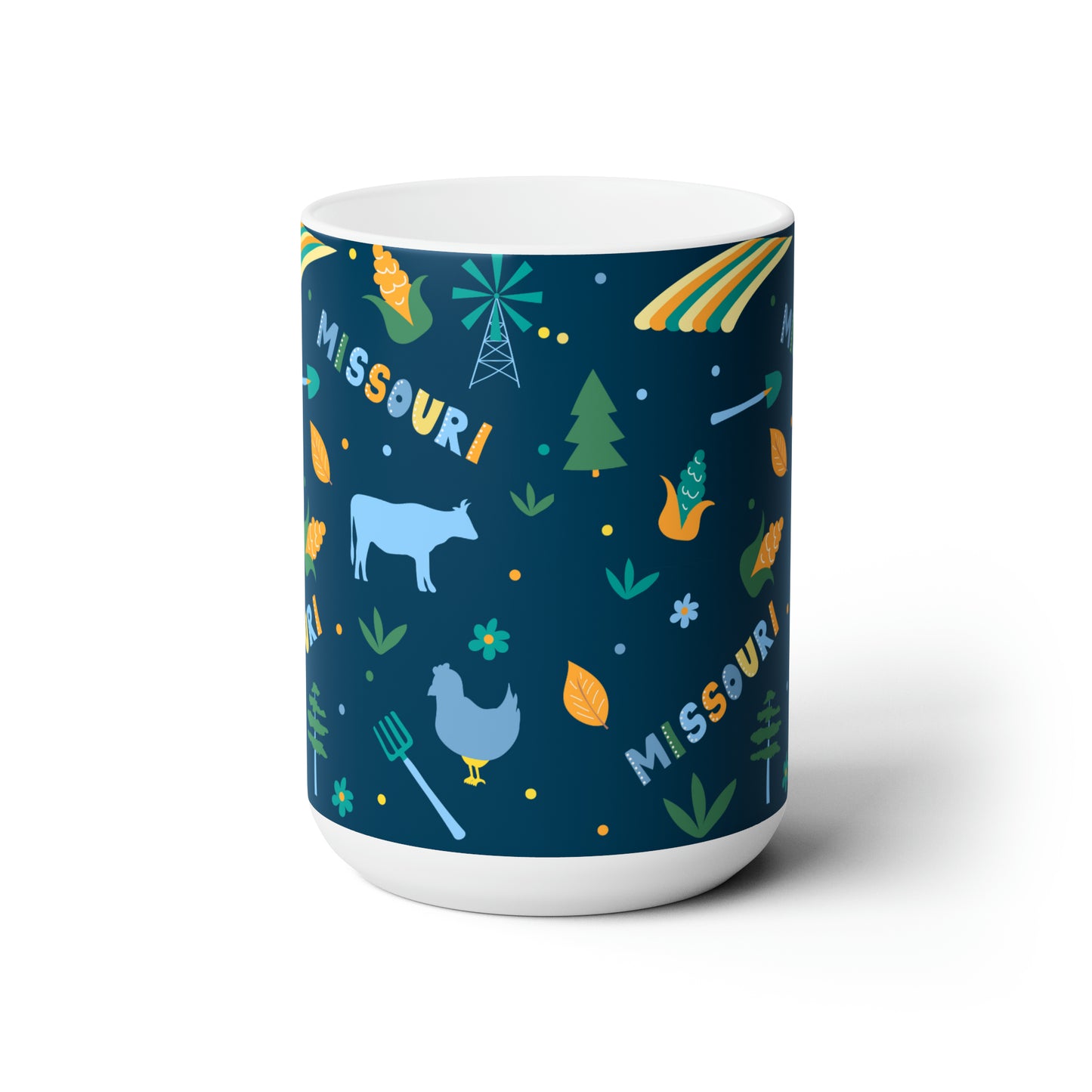 Missouri Mug, Large 15 oz, Front