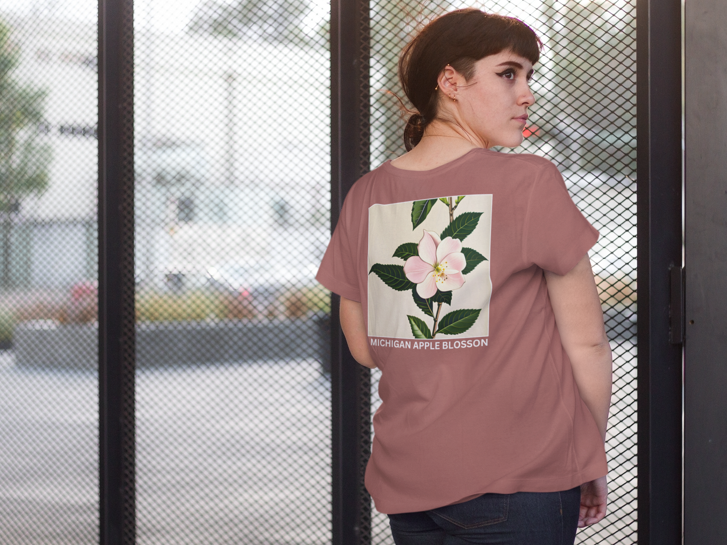 Michigan Apple Blossom Shirt