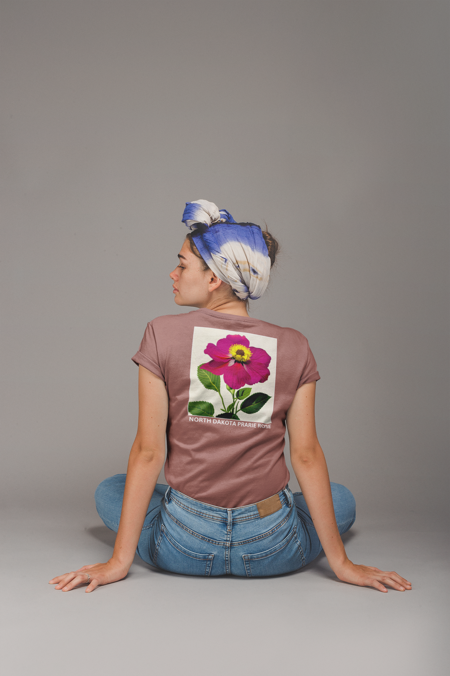 North Dakota Prairie Rose T-Shirt