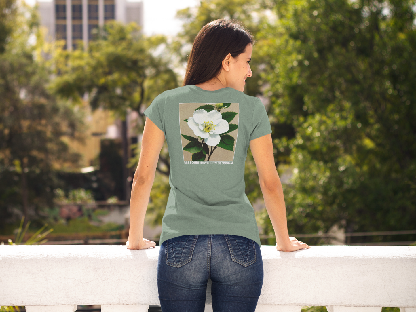 Missouri Hawthorn Blossom Shirt